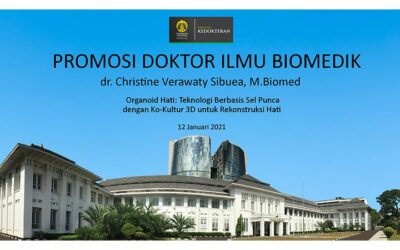 Promosi Doktor dr. Christine Verawaty Sibuea, M.Biomed.
