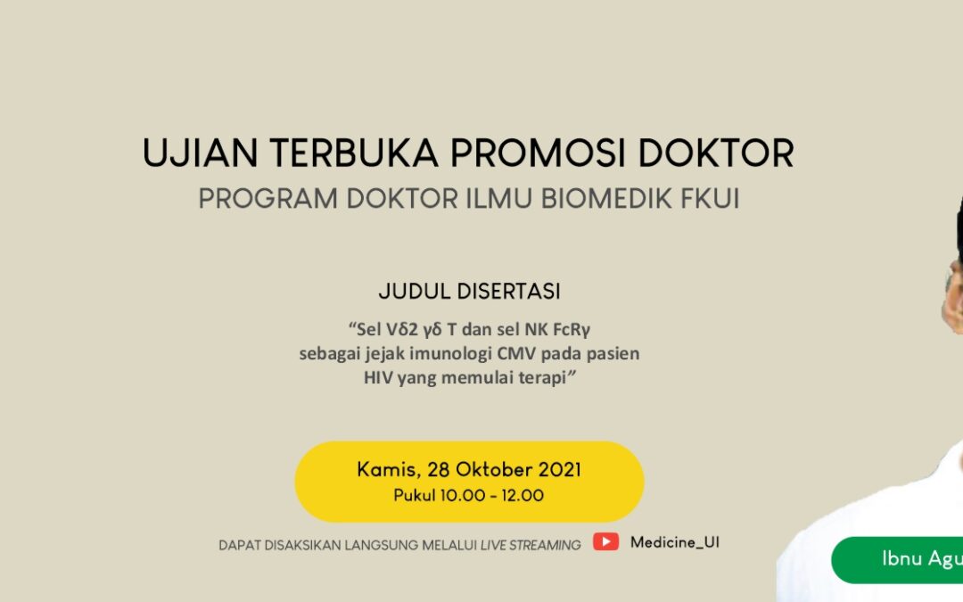 Promosi Doktor Ibnu Agus Ariyanto, S.Si., M.Biomed