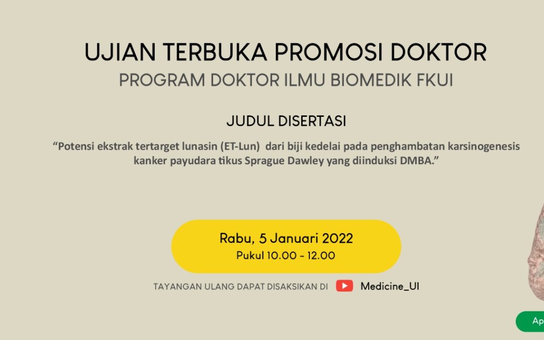 Press Release Promosi Doktor Apt. Numlil Khaira Rusdi, S.Farm., M.Si