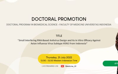 drh. Risza Hartawan, M.Phil Doctoral Promotion