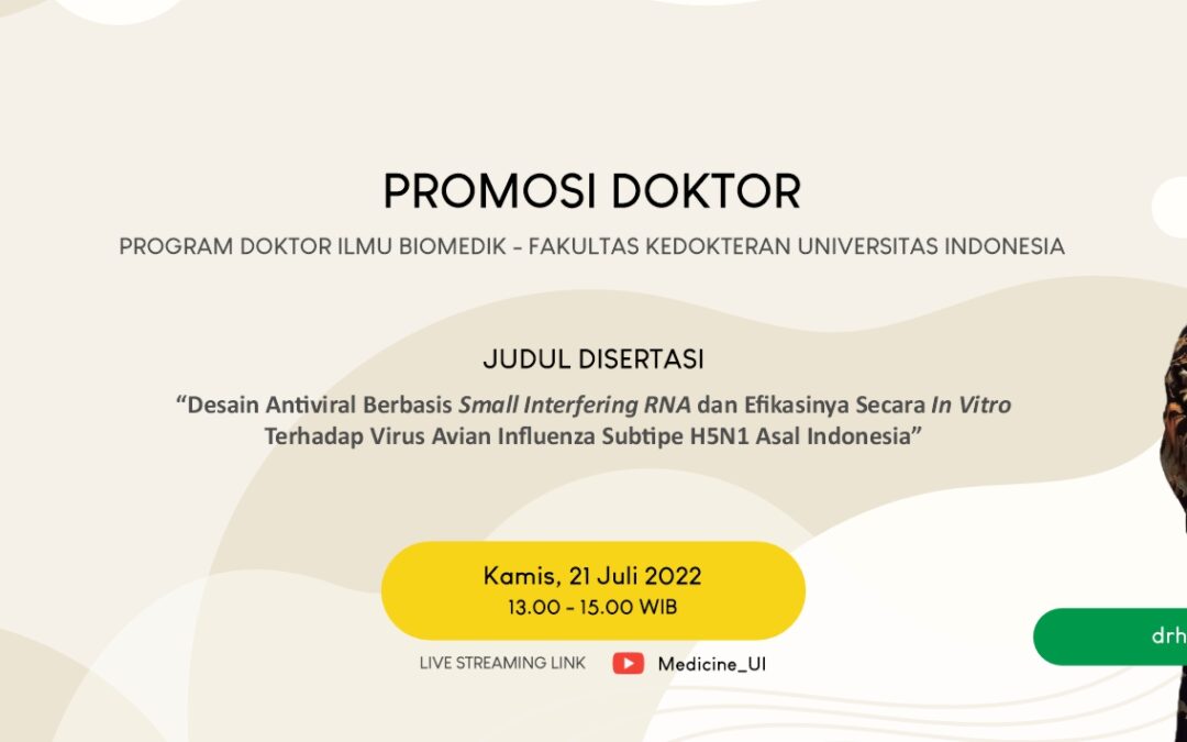 Promosi Doktor drh. Risza Hartawan, M.Phil