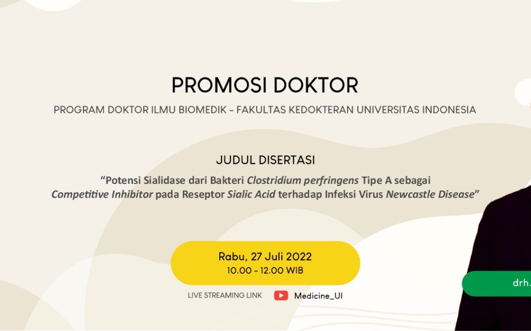 Promosi Doktor drh. Ryan Septa Kurnia, M.Si