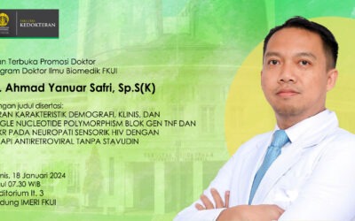 Congratulations, Dr. dr. Ahmad Yanuar Safri, Sp.S(K)